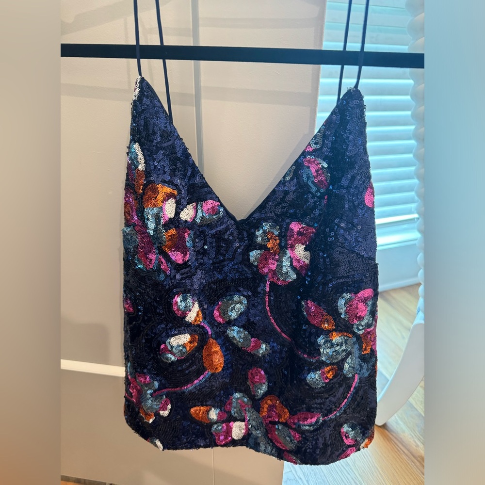 NWT Ramy Brook Sequin Top